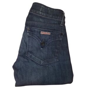 Hudson dark denim skinny jeans, size 25